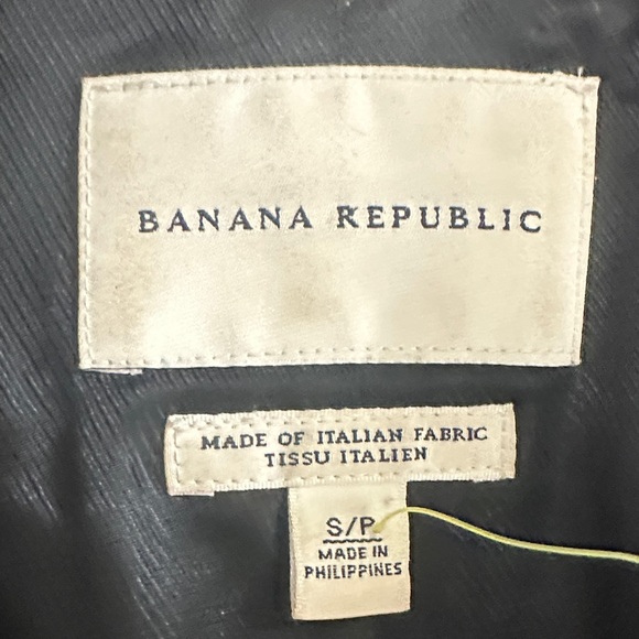 Banana Republic Houndstooth Blazer in Black and Cream - Picture 2 of 8